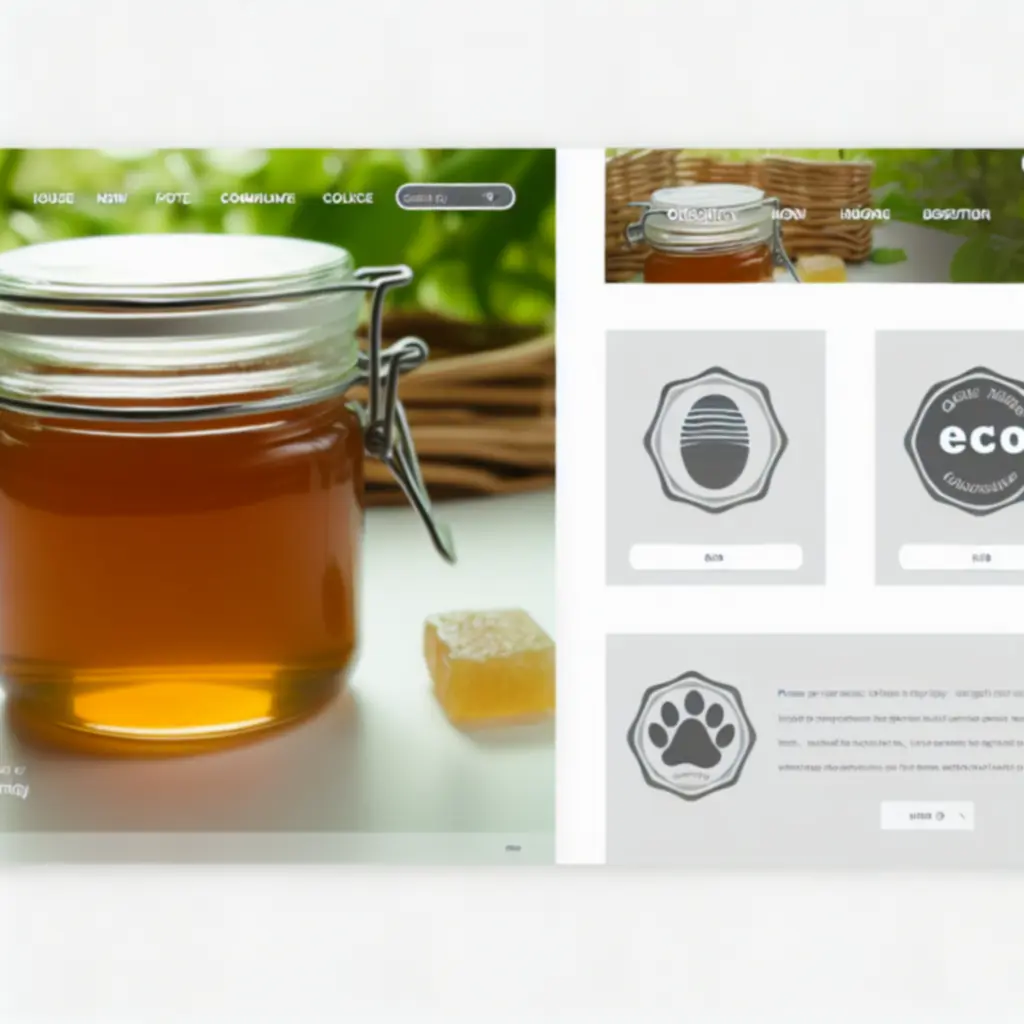 Részletes termékoldal megjelenése nagy képpel és öko tanúsítvánnyal