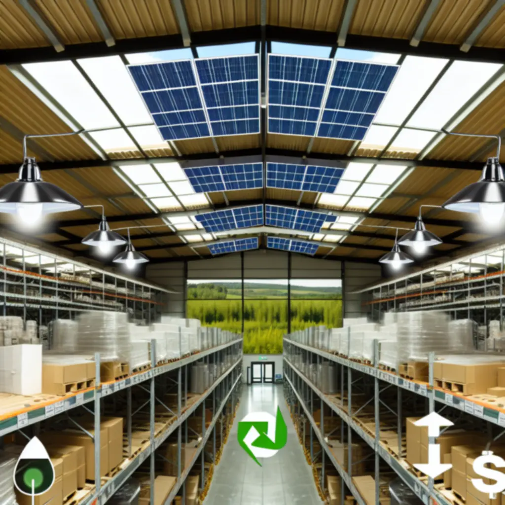 Energiahatékony raktár és digitális infrastruktúra